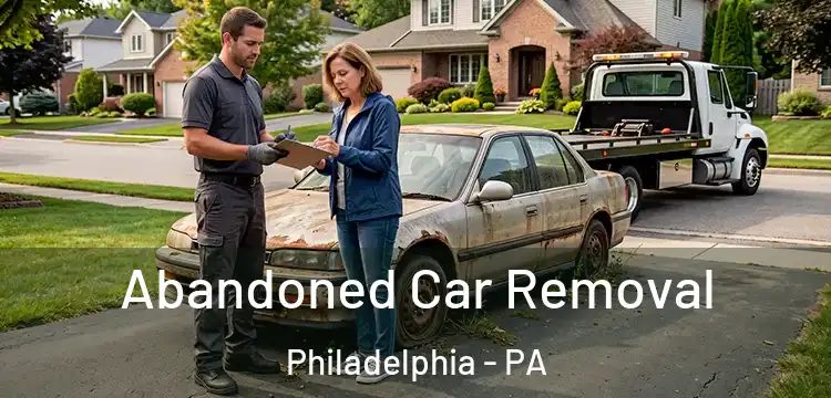 Abandoned Car Removal Philadelphia - PA