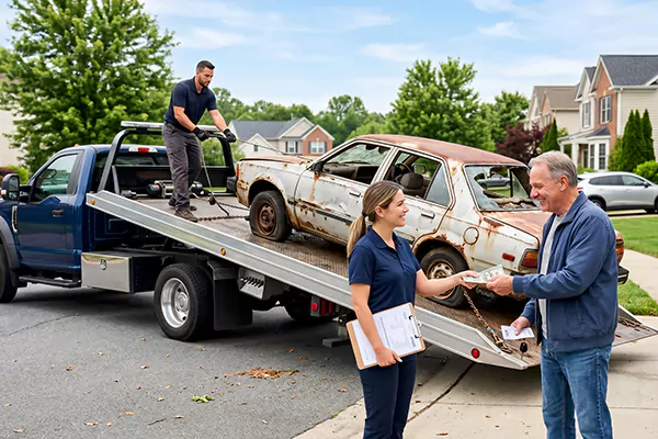 Junk Car Pick Up in Philadelphia, PA