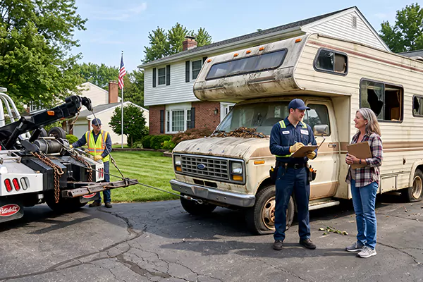 Junk RV Removal in Philadelphia, PA