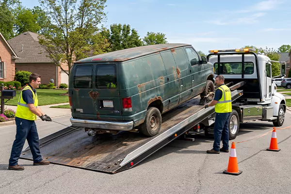 Junk Van Removal in Philadelphia, PA