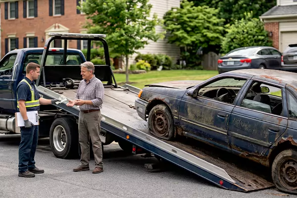Junk Vehicle Removal in Philadelphia, PA