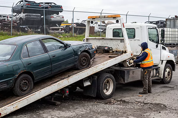 Salvage Car Removal in Philadelphia, PA