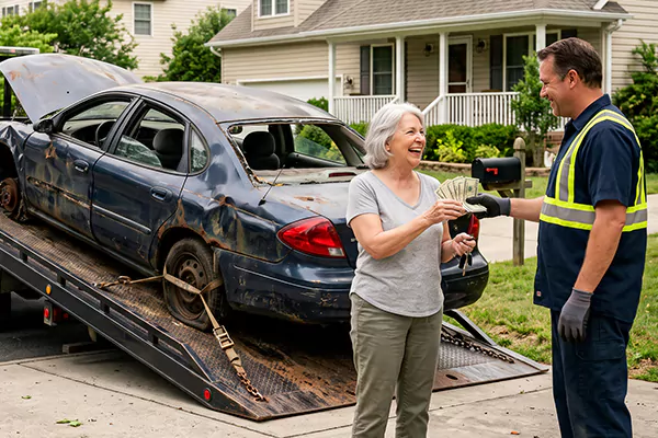 Scrap Car Pick Up in Philadelphia, PA