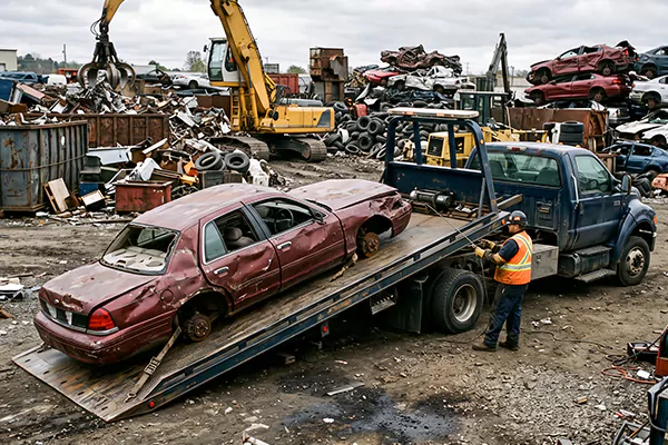 Scrap Car Removal in Philadelphia, PA