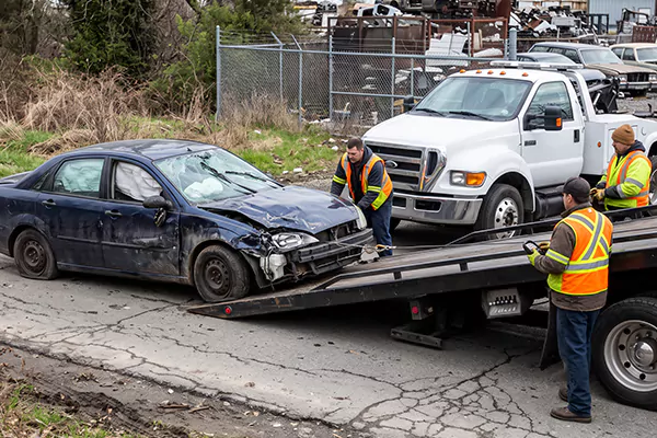 Wrecked Car Removal in Philadelphia, PA