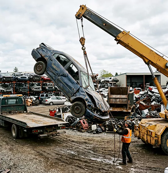 Trusted salvage car removal service in Philadelphia, PA