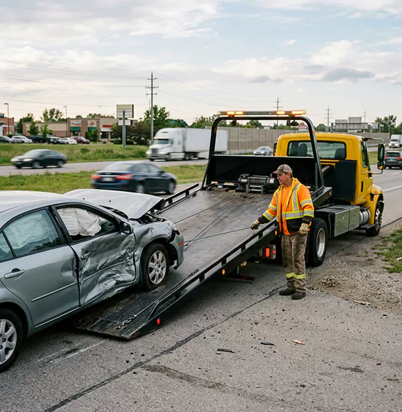 Trusted wrecked car removal service in Philadelphia, PA