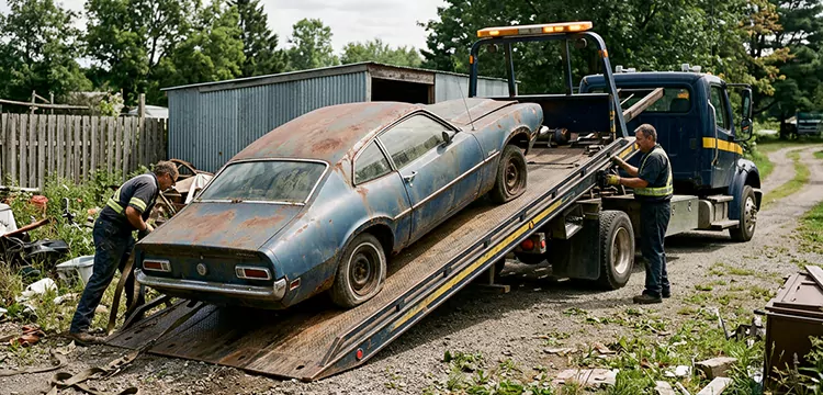 24 Hour Non-Running Junk Car Removal in Philadelphia