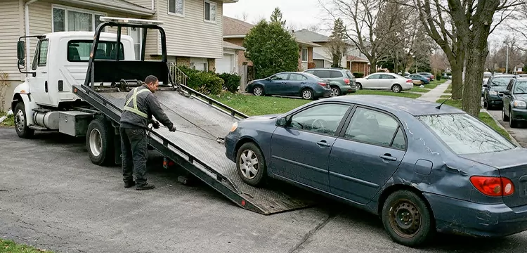Same-Day Salvage Car Pickup in Philadelphia