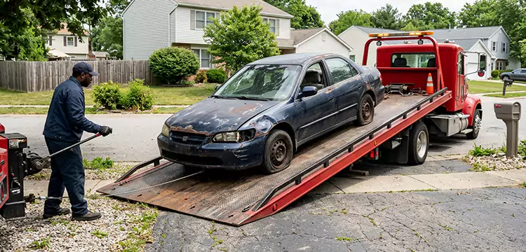 Same-Day Old Junk Car Removal in Philadelphia