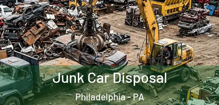 Junk Car Disposal Philadelphia - PA